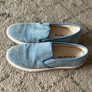 Coach suede shoes size 6